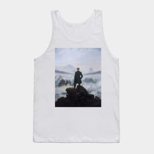 Wanderer above the Sea of Fog - Caspar David Friedrich Tank Top